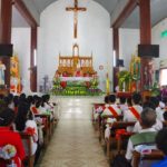 Thánh lễ khai mạc Tuần Chầu lượt và ban Bí tích Thêm sức tại giáo xứ Khe Gát (Quảng Bình)