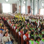 Thánh lễ cao điểm Tuần đền tạ Chúa Giêsu Thánh Thể tại giáo xứ Hòa Mỹ