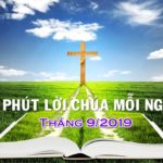 5 phút Lời Chúa mỗi ngày – Tháng 9/2019