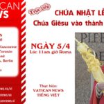 Trực tiếp Lễ Lá Đức Thánh Cha cử hành tại Vatican