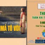 GPVO – Thánh lễ trực tuyến ngày 25-8-2021: Thứ Tư tuần XXI thường niên, lúc 19g30