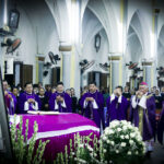 Đức Giám mục Anphong dâng lễ cầu nguyện cho Đức cha cố Phaolô Maria