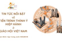 Tin tức nổi bật về tiến trình thỉnh ý hiệp hành ở Giáo hội Việt Nam