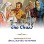 Tôi có thể dâng gì cho Chúa?