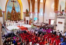 Thánh lễ khánh thành và cung hiến nhà thờ giáo xứ Trang Đen